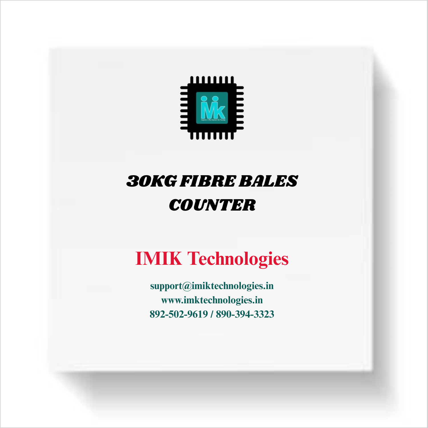 30kg Fibre Bales Counter